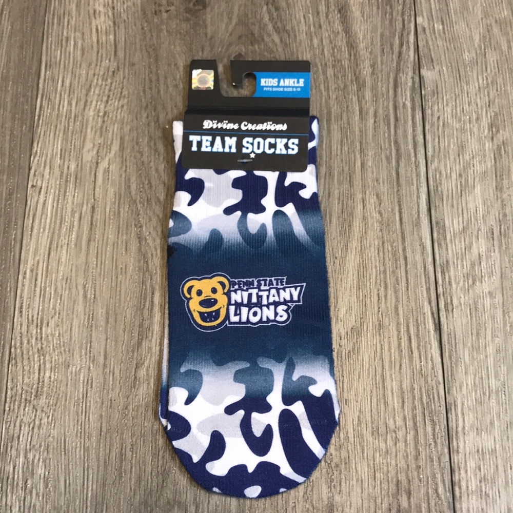 NWT Penn State Kids ankle socks